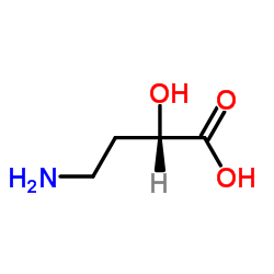 cas no 40371-51-5 is (S)-4-Amino-2-hydroxybutanoic acid