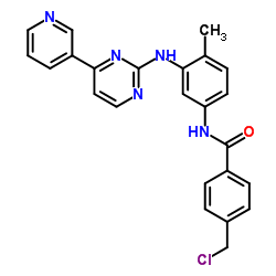 cas no 404844-11-7 is 4-Chloromethyl-n-(4-methyl-3-((4-(pyridin-3-yl)pyrimidin-2-yl)amino)phenyl)benzamide