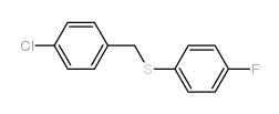cas no 405-30-1 is 1-chloro-4-[(4-fluorophenyl)sulfanylmethyl]benzene