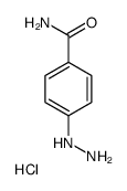 cas no 40566-97-0 is 4-hydrazinylbenzamide,hydrochloride
