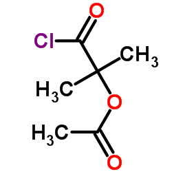 cas no 40635-66-3 is 1-Chloro-2-methyl-1-oxopropan-2-yl acetate