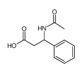 cas no 40638-98-0 is 3-Acetamido-3-phenylpropanoic acid