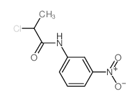 cas no 40781-53-1 is 2-Chloro-N-(3-nitrophenyl)propanamide