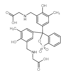 cas no 4079-10-1 is o-cresolsulfonphthalein-3',3''-bis(methylaminoacetic acid sodium salt)