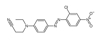 cas no 40880-51-1 is 3-[[4-[(2-chloro-4-nitrophenyl)azo]phenyl]ethylamino]propiononitrile