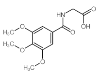 cas no 40915-27-3 is 2-[(3,4,5-trimethoxybenzoyl)amino]acetic acid