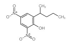 cas no 4097-36-3 is Phenol,2-(1-methylbutyl)-4,6-dinitro-