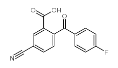 cas no 411221-51-7 is 5-Cyano-2-(4-fluorobenzoyl)benzoic Acid