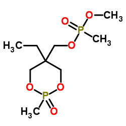 cas no 41203-81-0 is 5-ethyl-5-[[methoxy(methyl)phosphoryl]oxymethyl]-2-methyl-1,3,2λ5-dioxaphosphinane 2-oxide