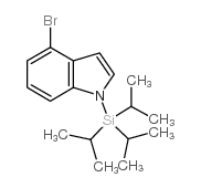 cas no 412048-44-3 is (4-bromoindol-1-yl)-tri(propan-2-yl)silane
