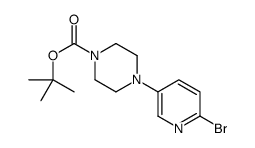 cas no 412348-27-7 is tert-butyl 4-(6-bromopyridin-3-yl)piperazine-1-carboxylate