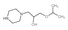 cas no 41717-77-5 is 1-piperazin-1-yl-3-propan-2-yloxypropan-2-ol