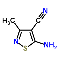 cas no 41808-35-9 is 5-Amino-3-methylisothiazole-4-carbonitrile