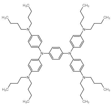 cas no 4182-80-3 is N,N,N',N'-Tetrakis[4-(dibutylamino)phenyl]benzene-1,4-diamine