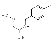 cas no 418786-13-7 is N-[(4-fluorophenyl)methyl]-1-methoxypropan-2-amine