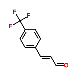 cas no 41917-83-3 is (2E)-3-[4-(Trifluormethyl)phenyl]prop-2-enal