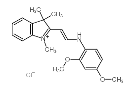 cas no 4208-80-4 is 3H-Indolium,2-[2-[(2,4-dimethoxyphenyl)amino]ethenyl]-1,3,3-trimethyl-, chloride (1:1)