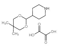 cas no 423768-60-9 is 4-(5,5-dimethyl-1,3-dioxan-2-yl)piperidine oxalate