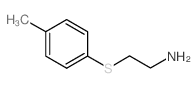 cas no 42404-23-9 is 2-(4-methylphenyl)sulfanylethylazanium