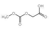 cas no 42534-92-9 is 2-methoxycarbonyloxyacetic acid
