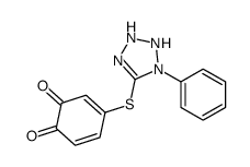 cas no 42580-28-9 is 4-[(1-phenyl-1H-tetrazol-5-yl)thio]pyrocatechol