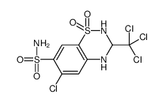 cas no 4267-05-4 is 6-chloro-1,1-dioxo-3-(trichloromethyl)-3,4-dihydro-2H-1λ6,2,4-benzothiadiazine-7-sulfonamide