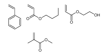 cas no 42767-92-0 is butyl prop-2-enoate,2-hydroxyethyl prop-2-enoate,methyl 2-methylprop-2-enoate,styrene