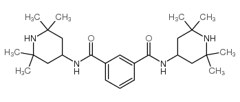 cas no 42774-15-2 is 1-N,3-N-bis(2,2,6,6-tetramethylpiperidin-4-yl)benzene-1,3-dicarboxamide