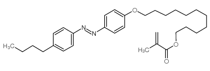 cas no 428515-74-6 is 11-[4-(4-Butylphenylazo)phenoxy]undecyl Methacrylate