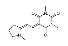 cas no 428519-09-9 is 1,3-dimethyl-5-[2-(1-methylpyrrolidin-2-ylidene)ethylidene]-1,3-diazinane-2,4,6-trione