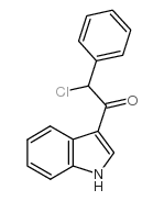 cas no 42883-45-4 is 2-chloro-1-(1H-indol-3-yl)-2-phenylethanone