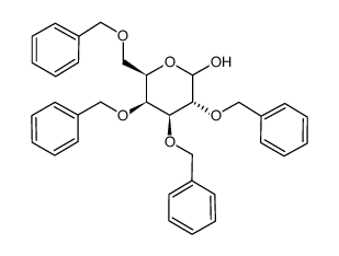 cas no 4291-69-4 is (2S,3R,4S,5S,6R)-3,4,5-tris(phenylmethoxy)-6-(phenylmethoxymethyl)oxan-2-ol
