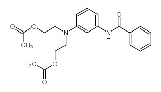 cas no 43051-43-0 is 2-[N-(2-acetyloxyethyl)-3-benzamidoanilino]ethyl acetate