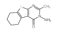 cas no 43088-52-4 is 3-amino-2-methyl-5,6,7,8-tetrahydro-[1]benzothiolo[2,3-d]pyrimidin-4-one