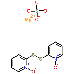 cas no 43143-11-9 is [2,2'-dithiobis[pyridine] 1,1'-dioxide-O,O',S][sulphato(2-)-O]magnesium