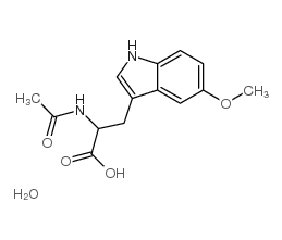 cas no 43167-40-4 is n-acetyl-5-methoxy-dl-tryptophan monohydrate