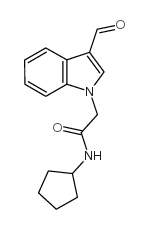 cas no 431981-28-1 is N-cyclopentyl-2-(3-formylindol-1-yl)acetamide