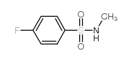 cas no 433-14-7 is 4-Fluoro-N-methylbenzenesulfonamide