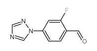 cas no 433920-89-9 is 2-FLUORO-4-(1H-1,2,4-TRIAZOL-1-YL)BENZALDEHYDE