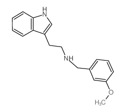cas no 435342-06-6 is 2-(1H-indol-3-yl)ethyl-[(3-methoxyphenyl)methyl]azanium
