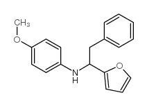 cas no 436087-20-6 is (1-Furan-2-yl-2-phenyl-ethyl)-(4-methoxy-phenyl)-amine
