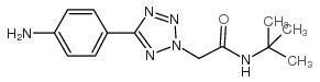 cas no 436092-97-6 is 2-[5-(4-Amino-phenyl)-tetrazol-2-yl]-N-tert-butyl-acetamide
