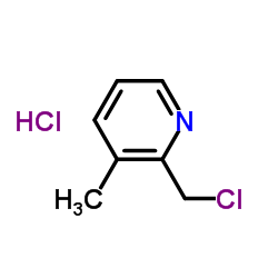 cas no 4370-22-3 is 2-(Chloromethyl)-3-methylpyridine hydrochloride