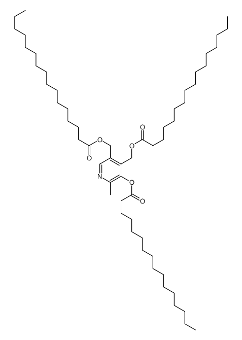 cas no 4372-46-7 is [5-hexadecanoyloxy-4-(hexadecanoyloxymethyl)-6-methylpyridin-3-yl]methyl hexadecanoate