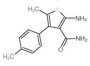 cas no 438194-93-5 is 2-Amino-5-methyl-4-(4-methylphenyl)thiophene-3-carboxamide
