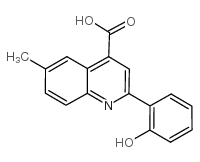 cas no 438219-85-3 is 2-(2-Hydroxyphenyl)-6-methylquinoline-4-carboxylic acid