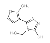 cas no 438230-35-4 is 4-ethyl-3-(2-methylfuran-3-yl)-1H-1,2,4-triazole-5-thione