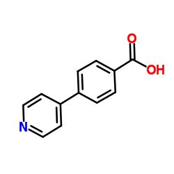 cas no 4385-76-6 is 4-Pyridin-4-yl-benzoic acid