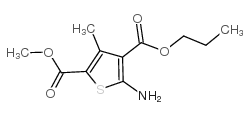 cas no 438532-72-0 is 2-O-methyl 4-O-propyl 5-amino-3-methylthiophene-2,4-dicarboxylate