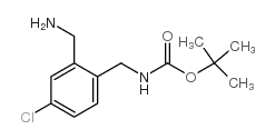 cas no 439116-15-1 is tert-butyl N-[[2-(aminomethyl)-4-chlorophenyl]methyl]carbamate